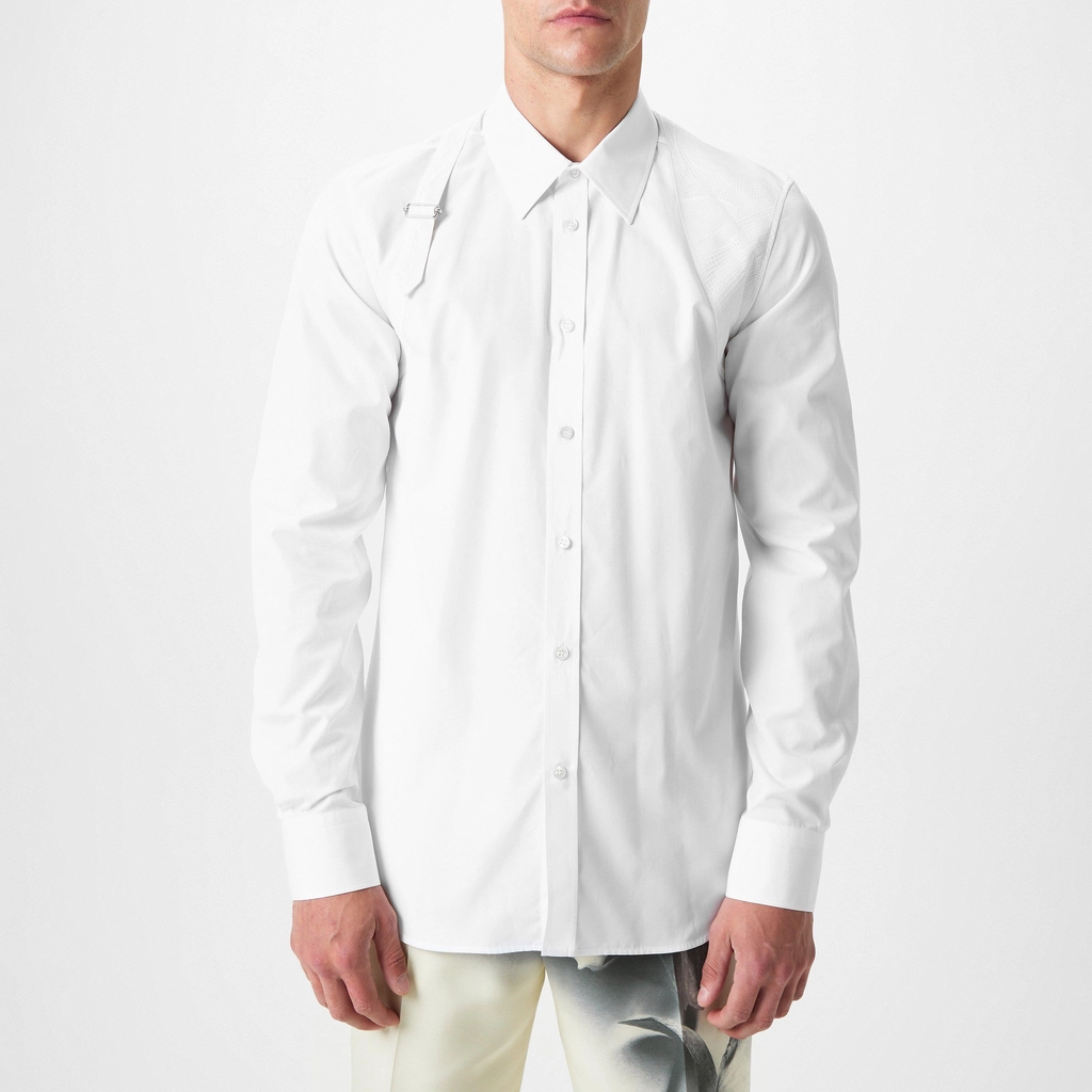 Alexander McQueen Harness Shirt - Opt White